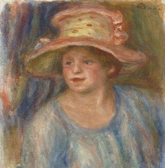 Femme con un cappello, verso il 1915 – Pierre-Auguste Renoir Pierre-Auguste Renoir 2024-11-21