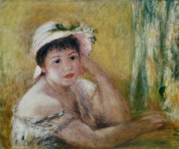 Donna con il cappello di paglia – Pierre-Auguste Renoir Pierre-Auguste Renoir 2024-11-21