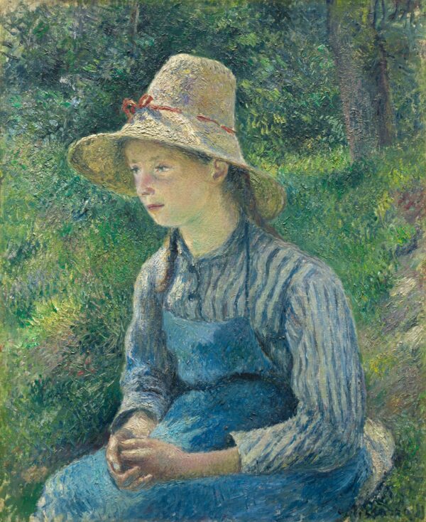 Contadina con un cappello di paglia – Camille Pissarro Camille Pissarro 2024-11-13