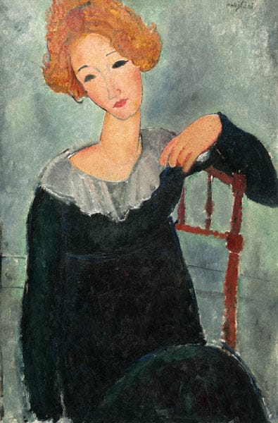 Femme rousse 1917 – Amedeo Modigliani Amedeo Modigliani 2024-11-14