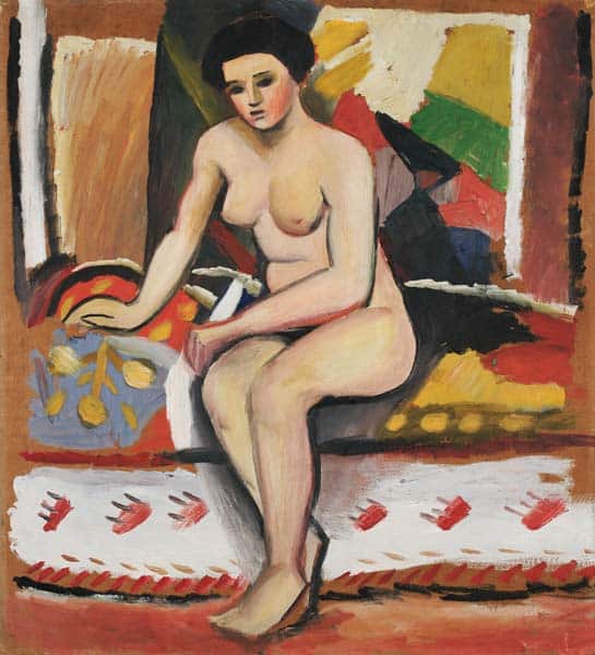 Femme nuda seduta – August Macke August Macke 2025-01-28