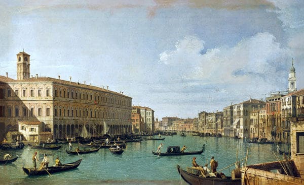 Il Gran Canale dal ponte di Rialto – Giovanni Antonio Canal Canaletto 2024-11-14