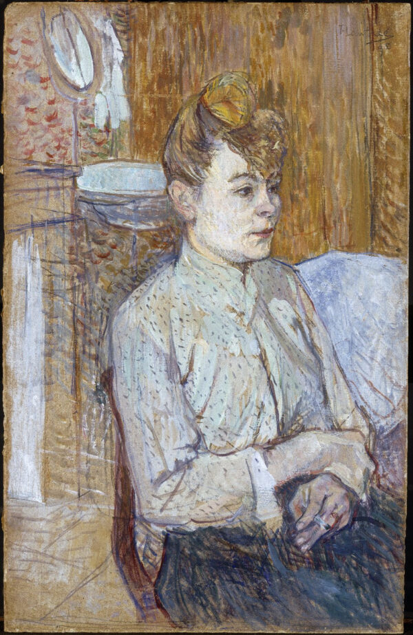 Donna con una sigaretta – Toulouse Lautrec Henri de Toulouse-Lautrec 2024-11-20