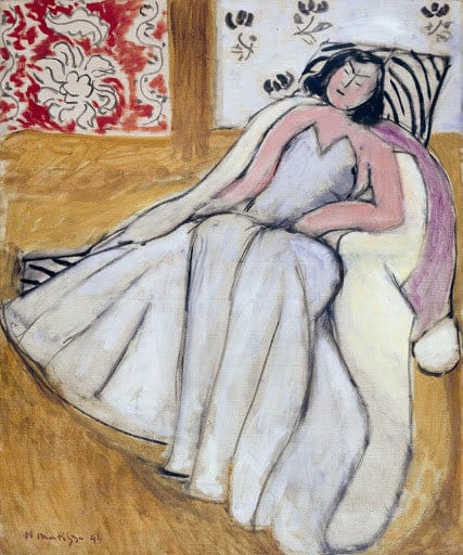 Giovane donna con pelliccia bianca – Matisse Henri Matisse 2024-11-21