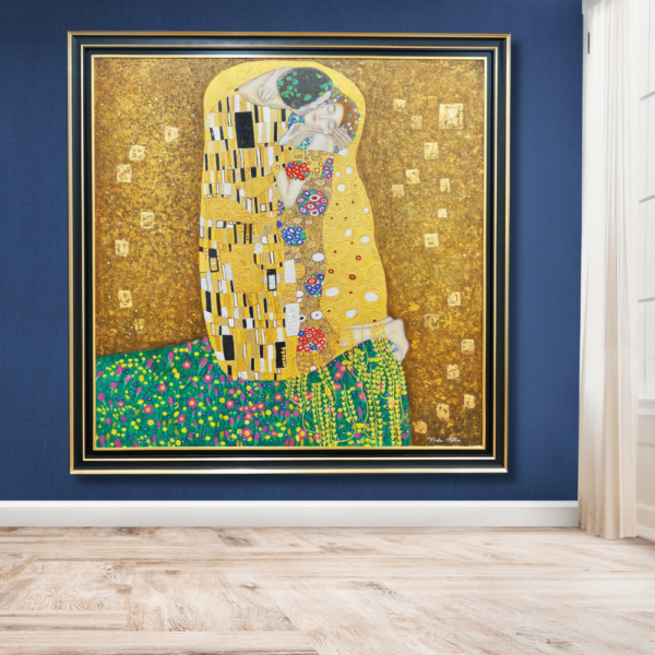 Il bacio (Gustav Klimt) – Riproduzione in stock – 200 x 200 cm Gustav Klimt 2024-11-21 6