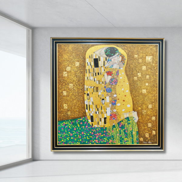 Il bacio (Gustav Klimt) – Riproduzione in stock – 200 x 200 cm Gustav Klimt 2024-11-21 5