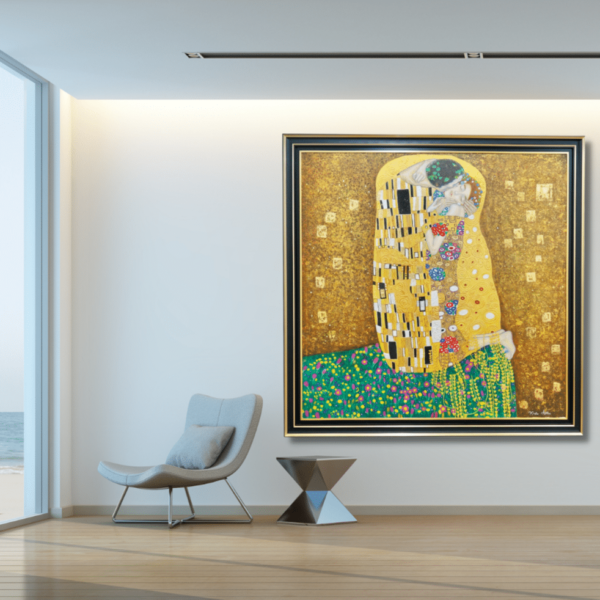 Il bacio (Gustav Klimt) – Riproduzione in stock – 200 x 200 cm Gustav Klimt 2024-11-21 3