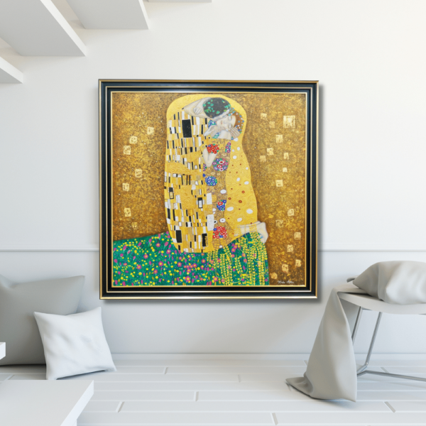 Il bacio (Gustav Klimt) – Riproduzione in stock – 200 x 200 cm Gustav Klimt 2024-11-21 2