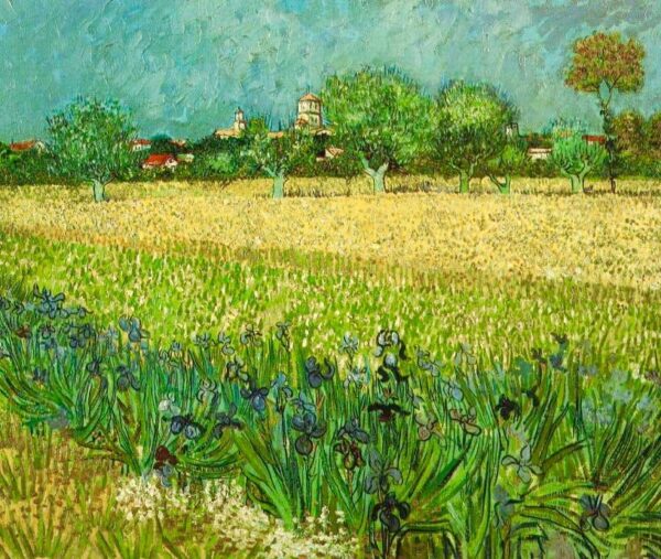 Vista di Arles con iris – Van Gogh Vincent Van Gogh 2024-11-21