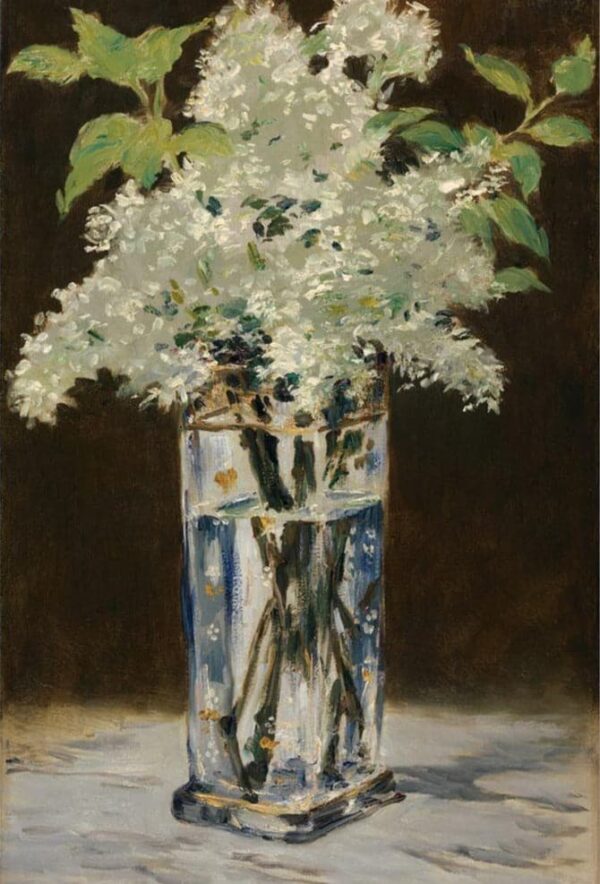 Lilas bianco in un vaso di cristallo – Edouard Manet Édouard Manet 2024-11-14