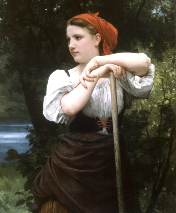 Faneuse – William Bouguereau William Bouguereau 2024-11-21