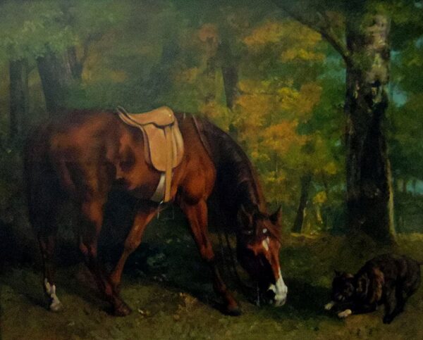 Cavallo nella foresta – Gustave Courbet Gustave Courbet 2024-11-21