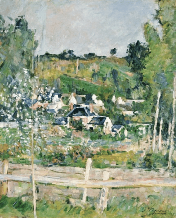 Vue d’Auvers-sur-Oise, la recinzione, verso il 1873 – Paul Cézanne Paul Cézanne 2024-11-14