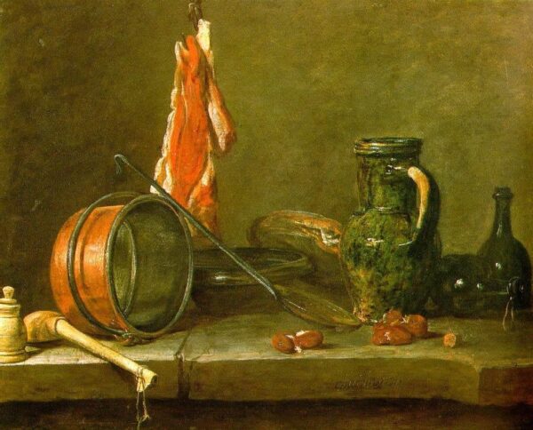 Un regime dimagrante con utensili da cucina – Jean Siméon Chardin Jean Baptiste Simeon Chardin 2025-01-22