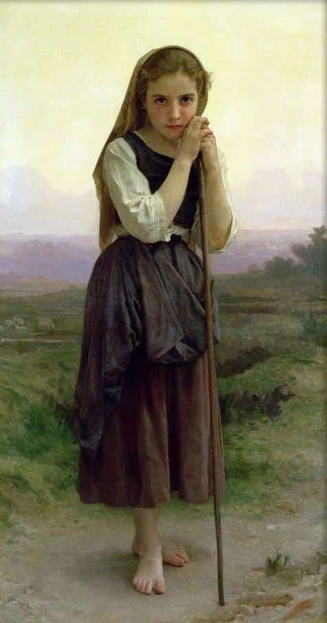 Una piccola pastorella – William Bouguereau William Bouguereau 2024-09-19