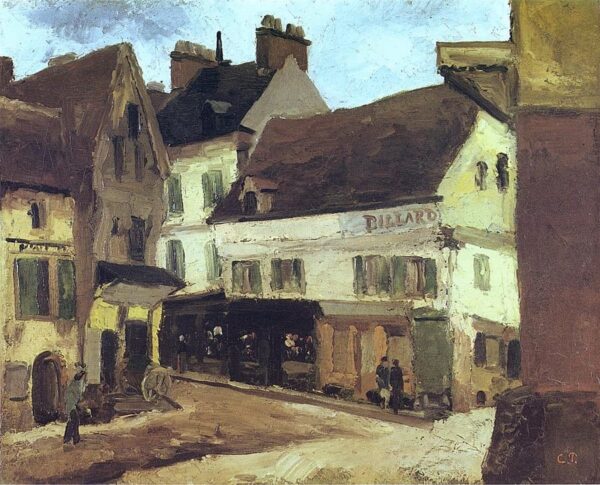 Piazza a La Roche-Guyon – Camille Pissarro Camille Pissarro 2024-11-14