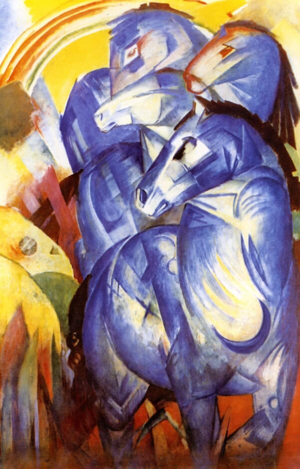 La Tour des chevaux bleus – Franz Marc Franz Marc 2024-11-14