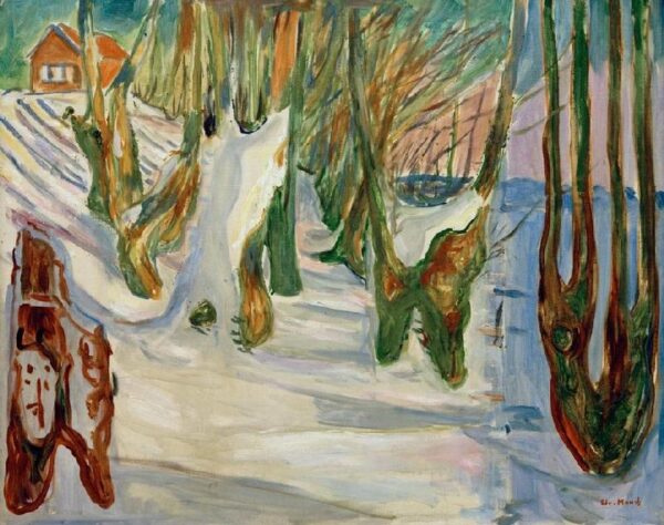 Vecchi alberi (Inverno, Ekely) – Edvard Munch Edvard Munch 2024-11-14