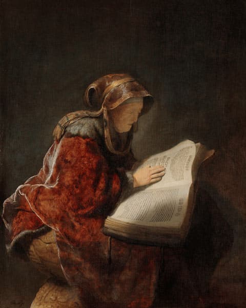 Anna la profetessa – Rembrandt van Rijn Rembrandt van Rijn 2024-09-19