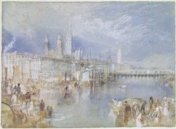 Vista su Rouen nel senso del fiume – William Turner William Turner 2024-11-21