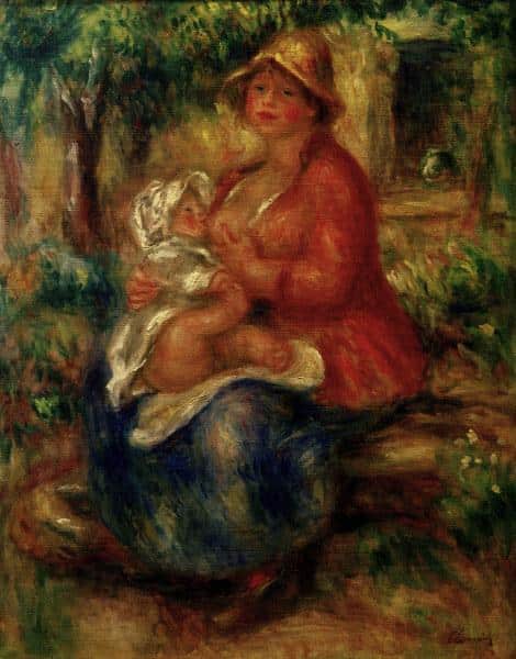 Aline Charigot, allattando – Pierre-Auguste Renoir Pierre-Auguste Renoir 2024-09-19