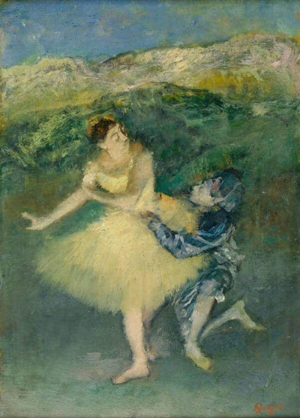 Arlequin et Colombine – Edgar Degas Edgar Degas 2024-11-14