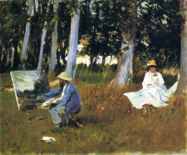 Claude Monet dipingendo al limitare di un bosco – John Singer Sargent John Singer Sargent 2024-11-14