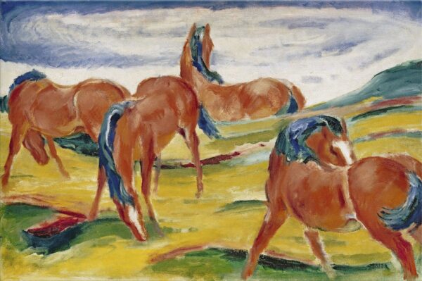 Cavalli al pascolo I – Franz Marc Franz Marc 2024-11-13