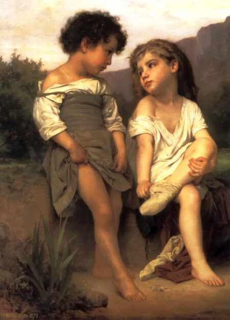 Al bordo del ruscello – William Bouguereau William Bouguereau 2025-01-30