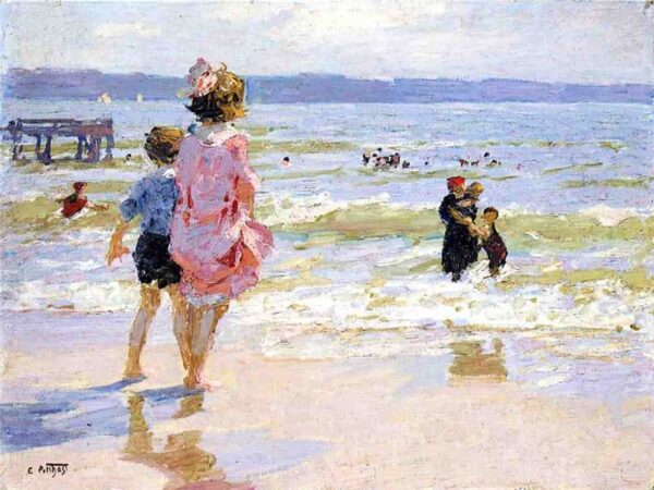 Alla spiaggia – Edward Henry Potthast Edward Henry Potthast 2024-11-21