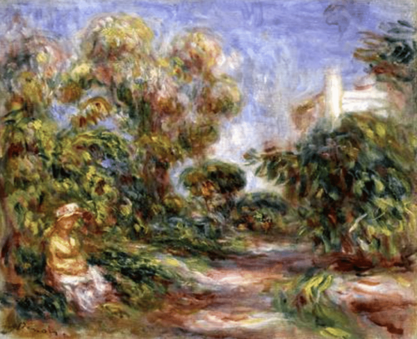 Femme dans un paysage – Pierre-Auguste Renoir Pierre-Auguste Renoir 2024-11-21