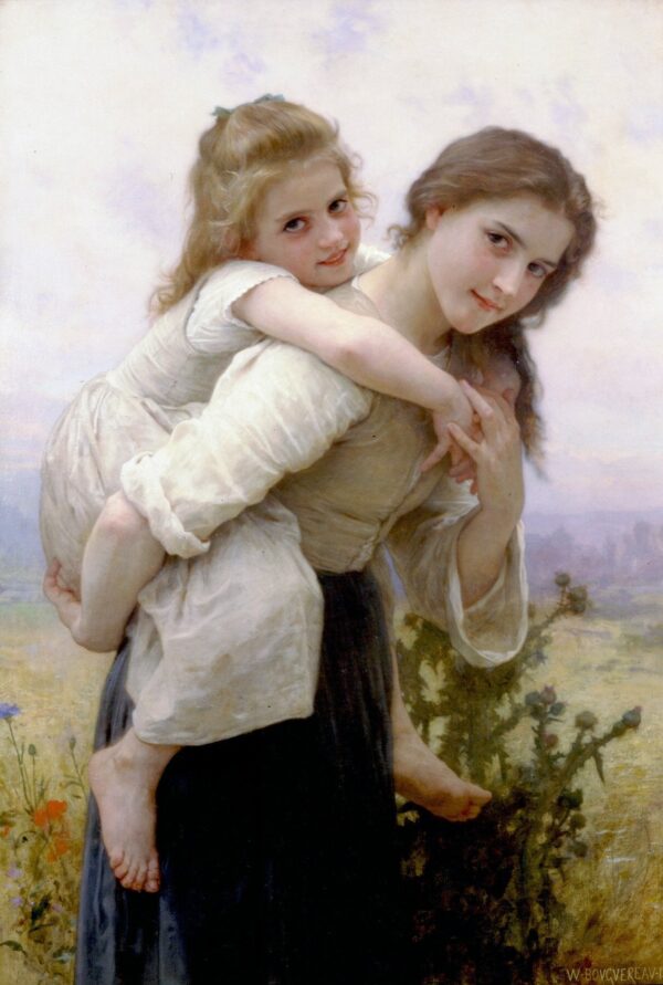 Non troppo pesante da portare – William Bouguereau William Bouguereau 2024-11-21