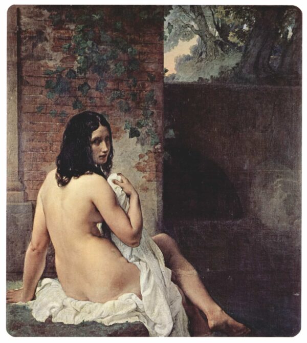 Vista posteriore di un bagnante – Francesco Hayez Francesco Hayez 2024-11-14