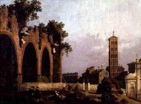 La basilica di Massenzio – Giovanni Antonio Canal Canaletto 2024-11-14