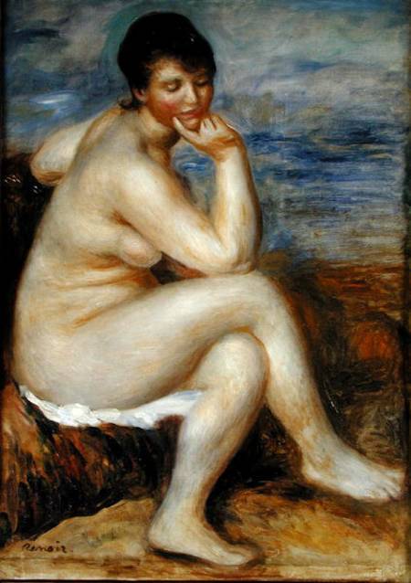 Bagnante seduto su una roccia – Pierre-Auguste Renoir Pierre-Auguste Renoir 2024-09-19