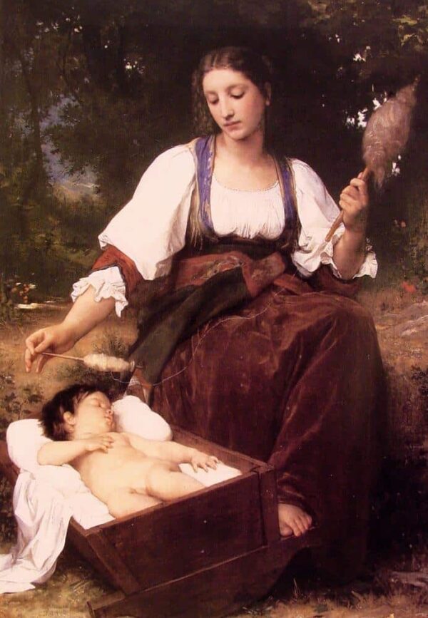 Berceuse – William Bouguereau William Bouguereau 2024-11-21