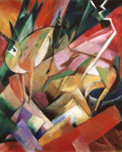 Chèvres de montagne – Franz Marc Franz Marc 2024-11-13