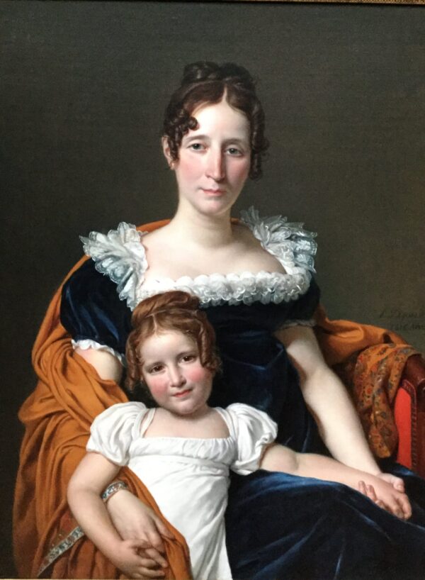 Ritratto della Contessa Vilain XIV e sua figlia – Jacques-Louis David Jacques-Louis David 2024-11-21