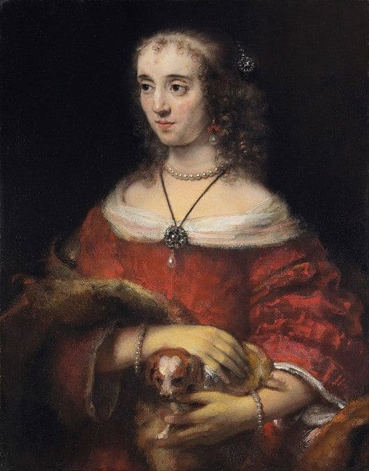 Ritratto di una signora con un cane da salotto – Rembrandt van Rijn Rembrandt van Rijn 2024-12-04