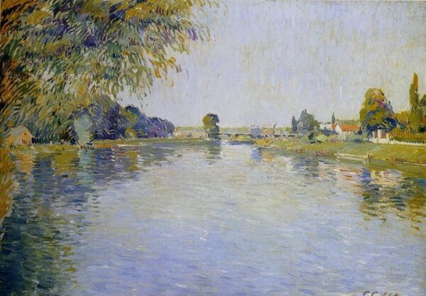 Vista della Senna in direzione – Caillebotte Gustave Caillebotte 2025-01-30