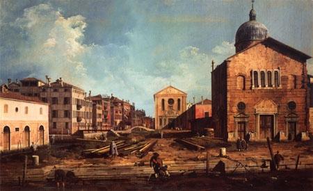 Il Campo San Giuseppe di Castello e la chiesa San Niccolò di Castello – Giovanni Antonio Canal Canaletto 2024-11-14