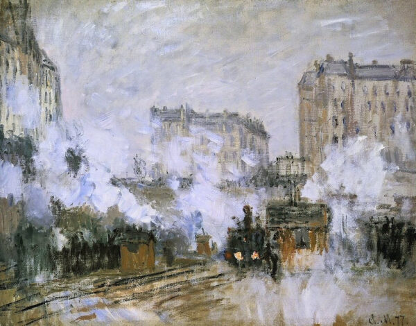 Esterno della stazione di Saint-Lazare, arrivo di un treno – Claude Monet Claude Monet 2024-11-21