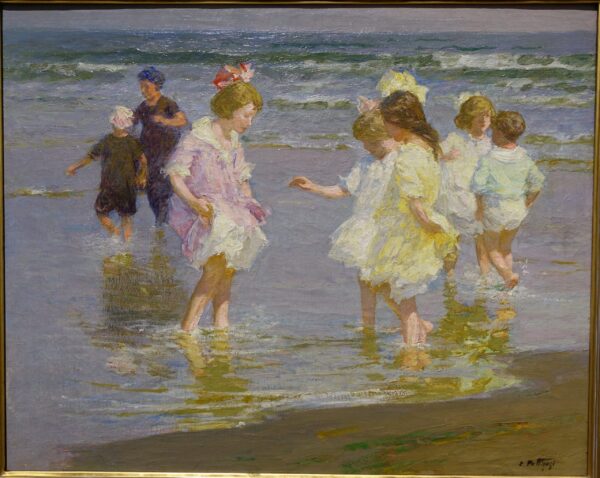 Bambini che camminano nell’acqua – Edward Henry Potthast Edward Henry Potthast 2024-11-21