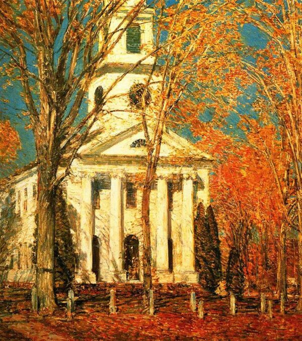 Chiesa a Old Lyme – Childe Hassam Childe Hassam 2024-11-21