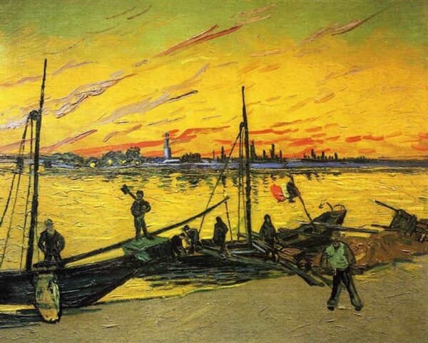 Lavoratori portuali ad Arles – Van Gogh Vincent Van Gogh 2024-11-21