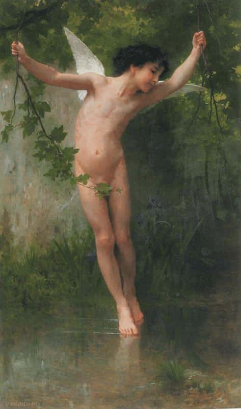 Cupido volante sopra l’acqua – William Bouguereau William Bouguereau 2024-09-19