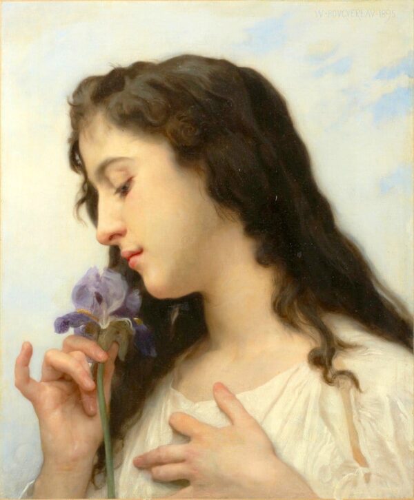 Donna con Iris – William Bouguereau William Bouguereau 2024-11-21