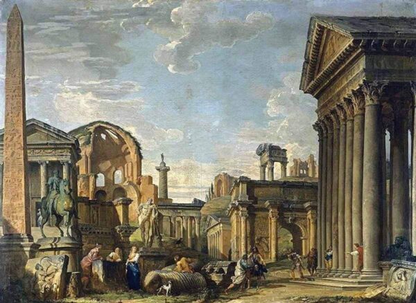 Capriccio architettonico, 1730 – Giovanni Paolo Pannini Giovanni Paolo Pannini 2024-11-14