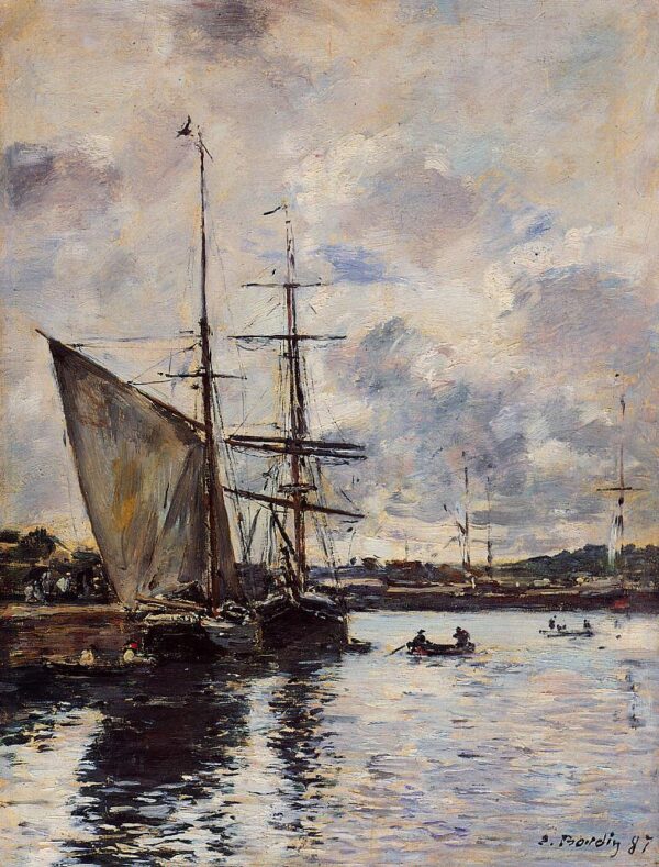 Deauville, il porto – Eugène Boudin Eugène Boudin 2024-11-20