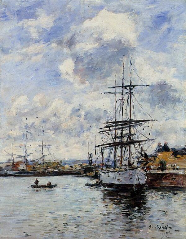 Deauville, il porto di pesca – Eugène Boudin Eugène Boudin 2024-11-20